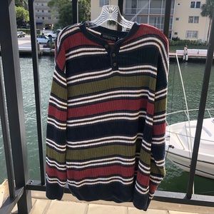 Vintage Structured striped sweater